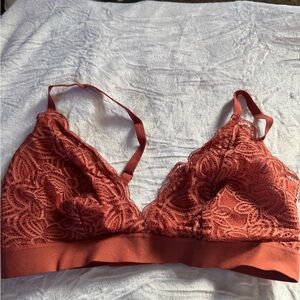 Old Navy Lace Bralette in Warm Terracotta